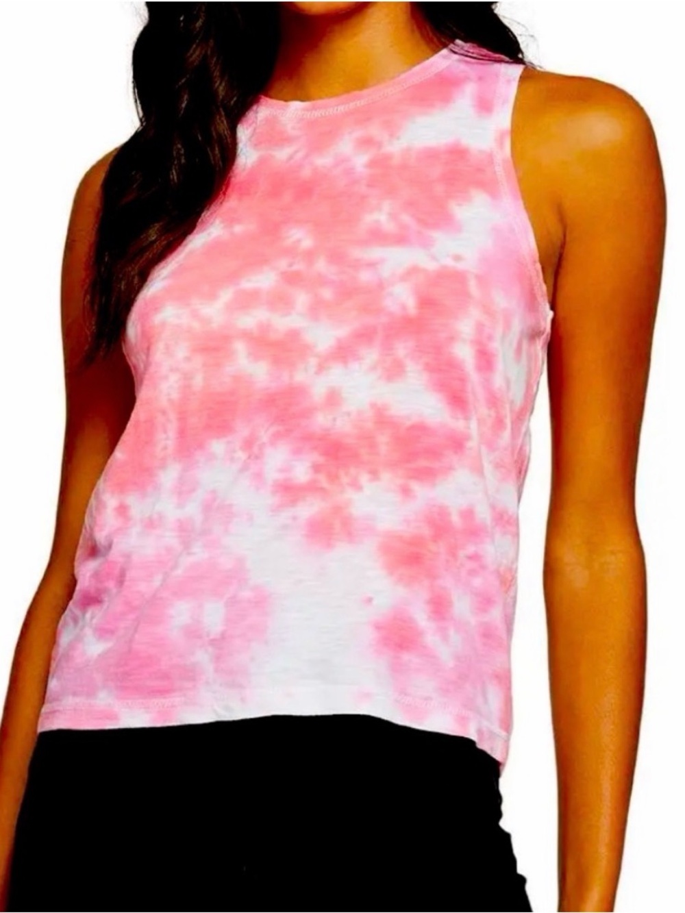 CHASER tie dye tank top